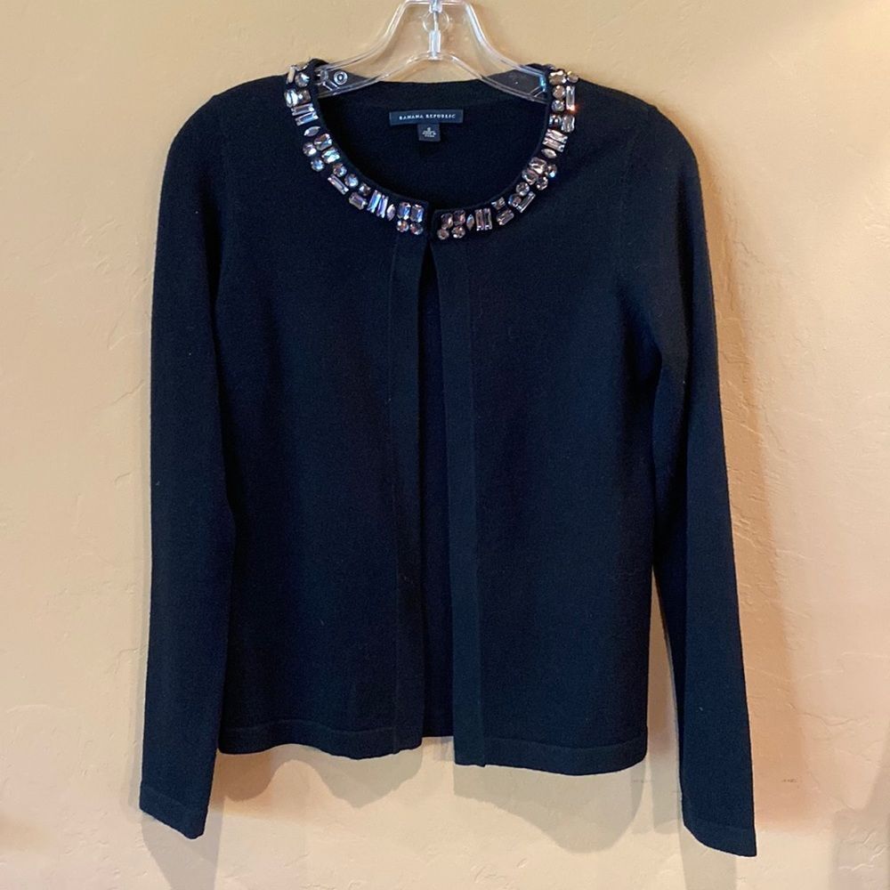 BANANA REPUBLIC Jeweled Cardigan